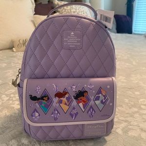 Run Disney Princess 2023 1/2 marathon weekend loungefly back pack.